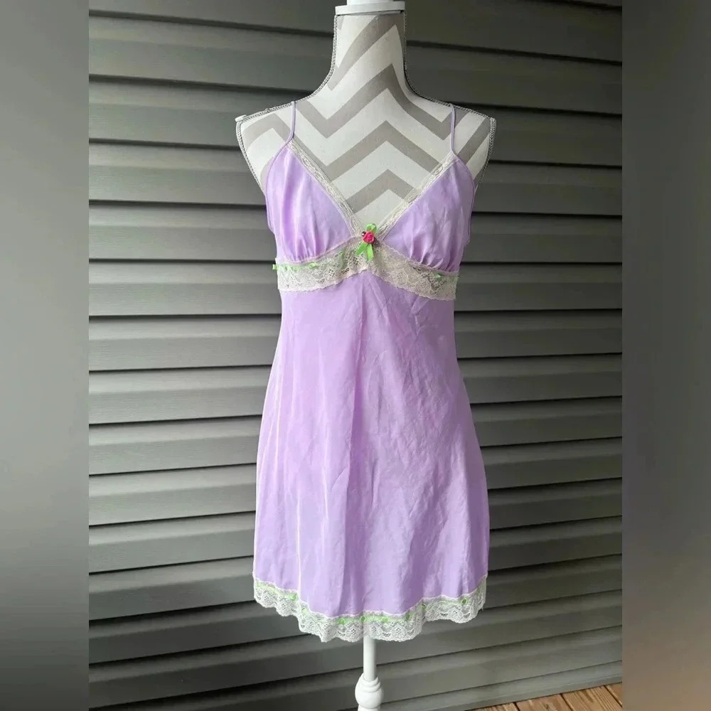 Betsey Johnson Intimate Slip Dress Sz M